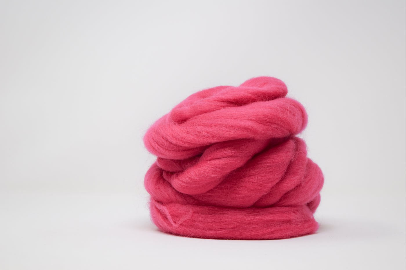 MERINO WOOL ROVING - PEONY