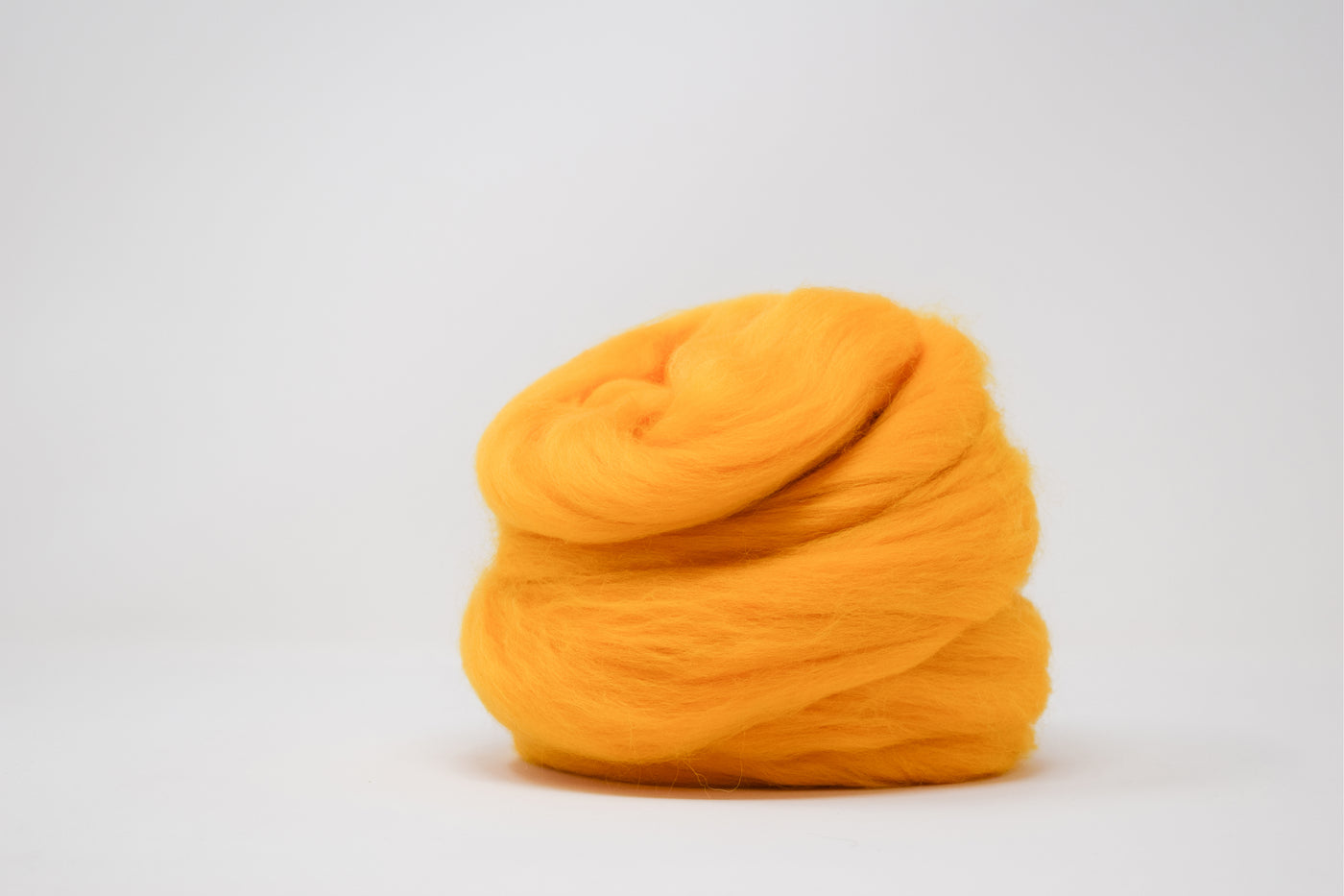 MERINO WOOL ROVING - SUNSHINE