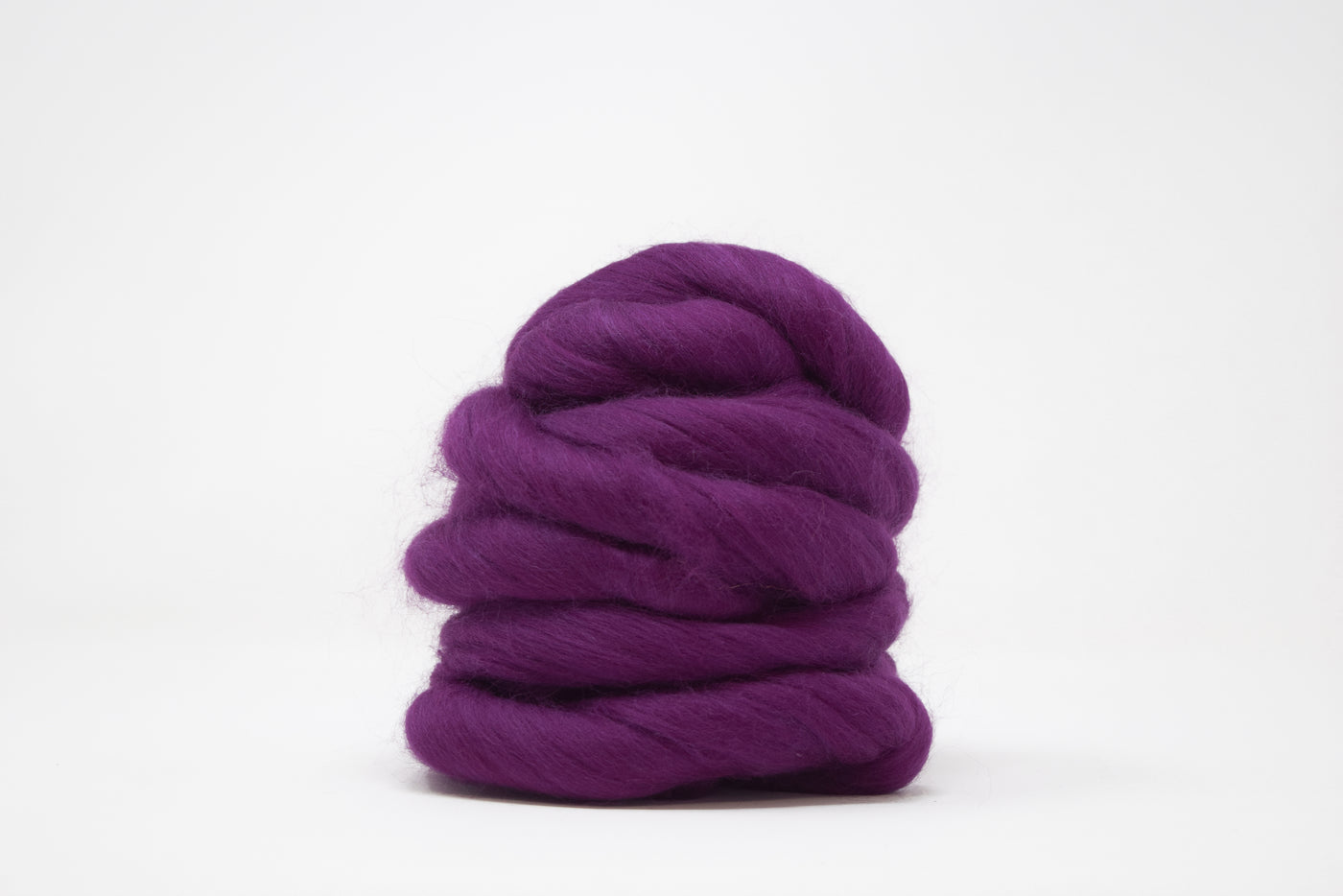 MERINO WOOL ROVING - VIOLET