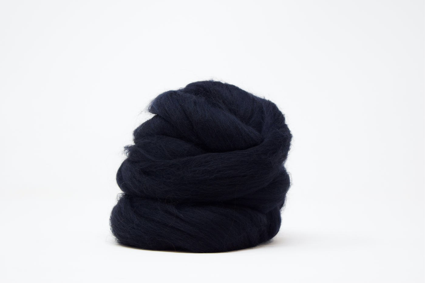 MERINO WOOL ROVING - CHARCOAL