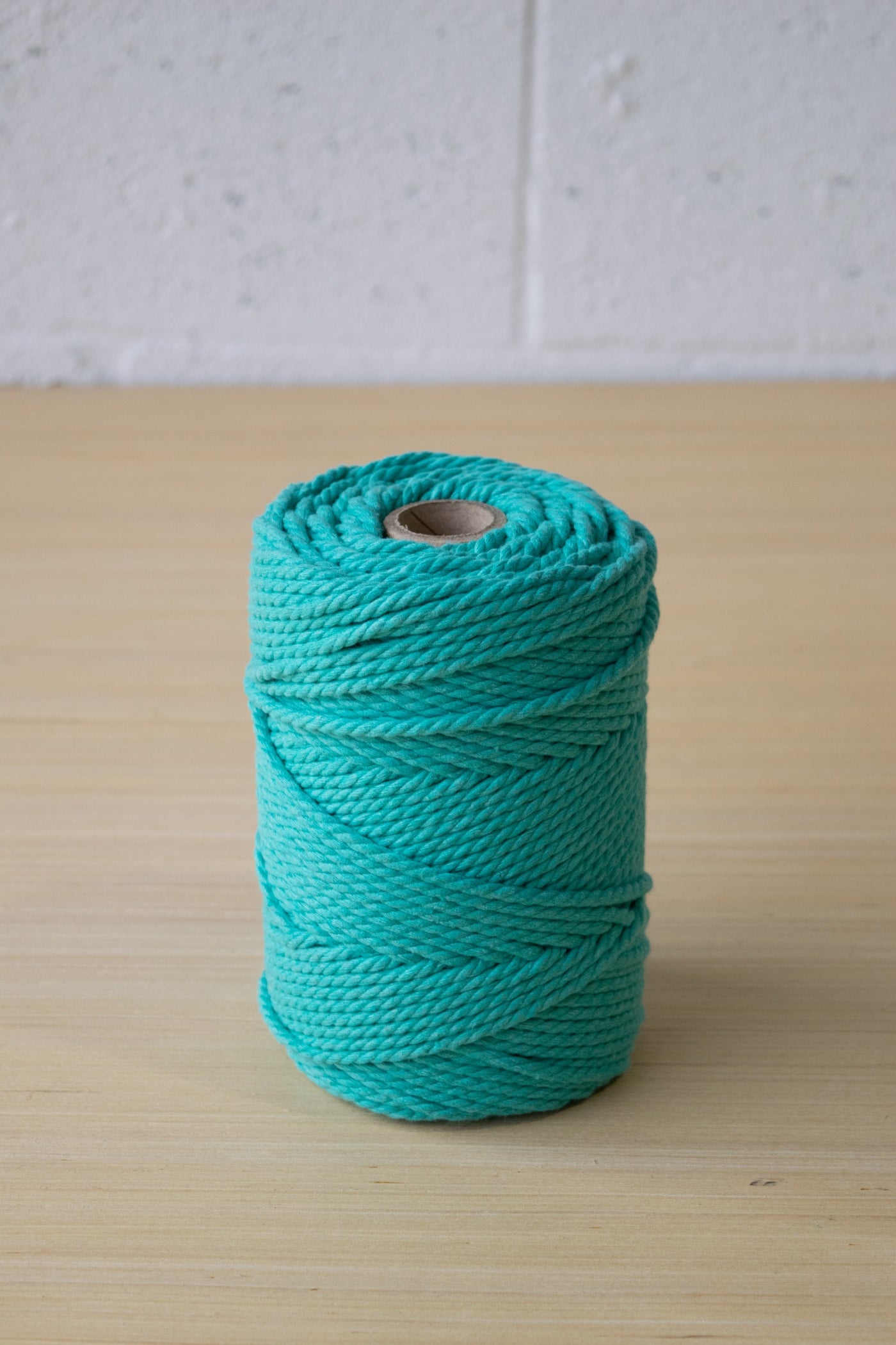 COTTON ROPE ZERO WASTE 3 MM - 3 PLY - AQUAMARINE COLOR