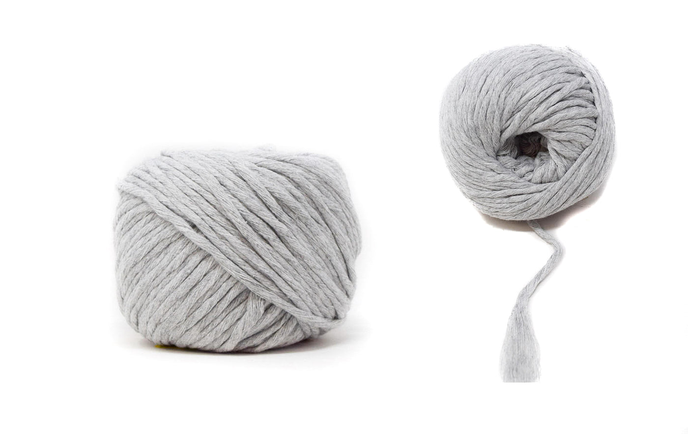 COTTON BALL ZERO WASTE 3 MM - LIGHT GRAY COLOR