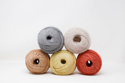 MAKO SPARKLY COTTON - TERRACOTTA COLOR