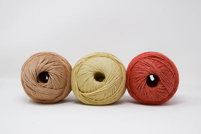 MAKO SPARKLY COTTON - TERRACOTTA COLOR