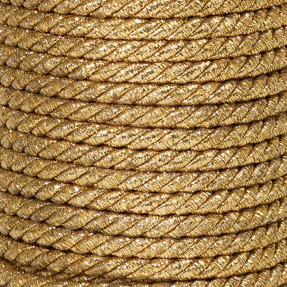 HOLIDAY EDITION CORD - GOLDEN ROPE 7 MM