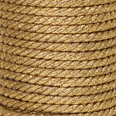 HOLIDAY EDITION CORD - GOLDEN ROPE 7 MM