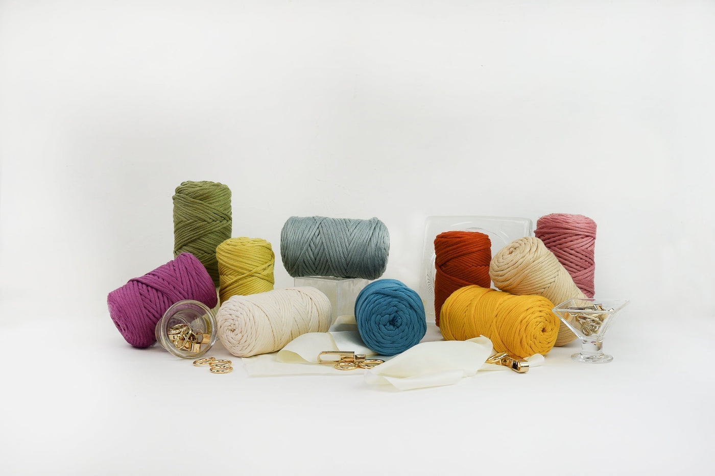 COTTON - VISCOSE ROLL 4 MM - DIJON COLOR | LIMITED EDITION