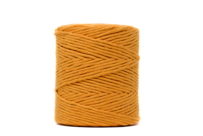 SOFT COTTON CORD ZERO WASTE 4 MM - 1 SINGLE STRAND - CITRUS COLOR