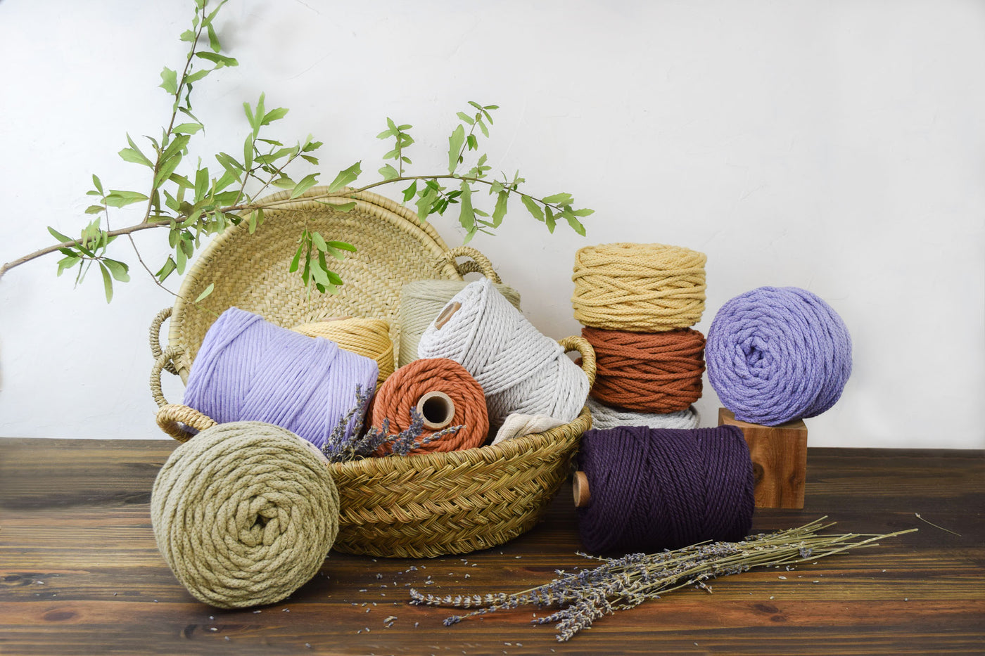 COTTON ROPE ZERO WASTE 3 MM - 3 PLY - AIX EN PROVENCE | LIMITED EDITION COLOR