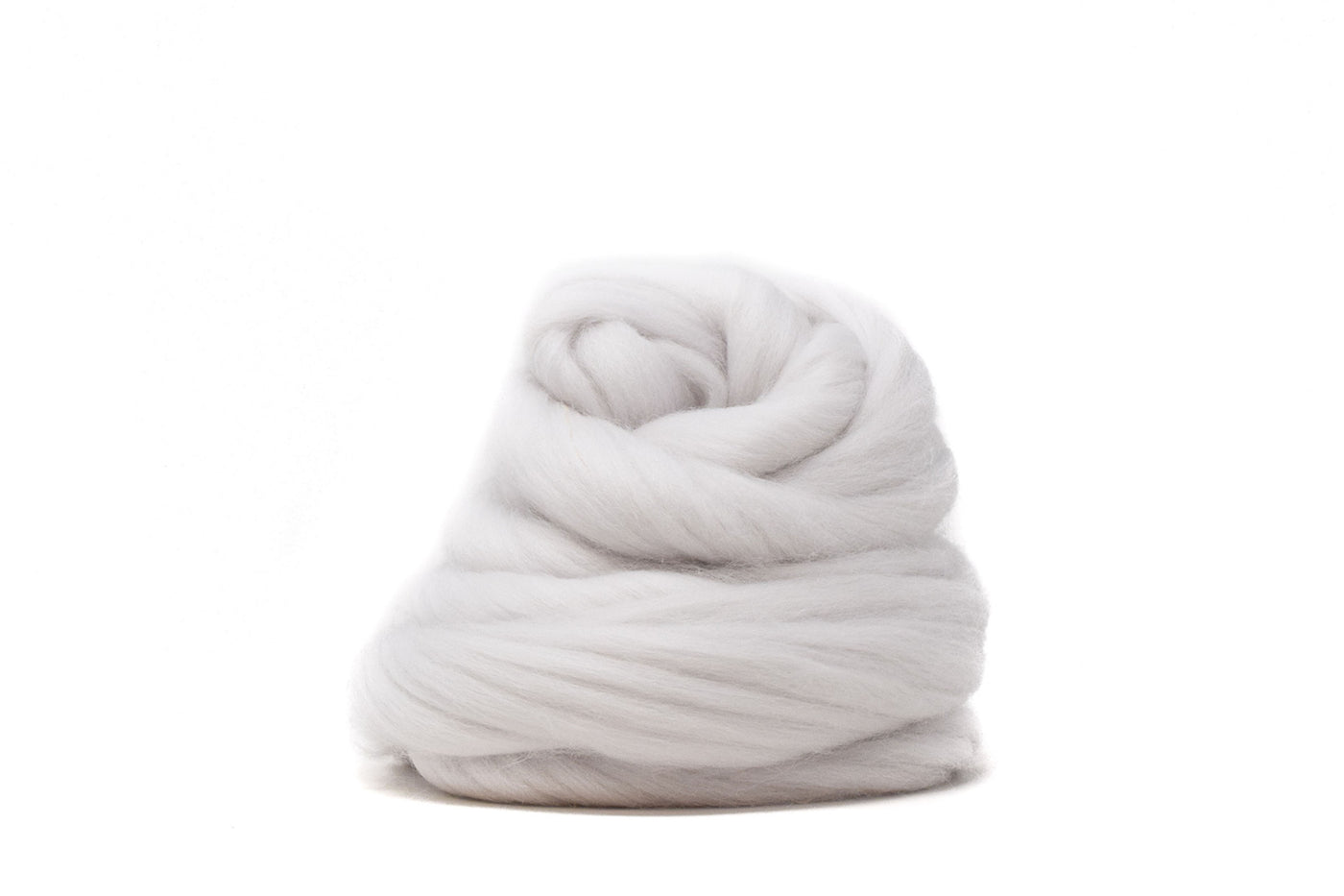 MERINO WOOL ROVING - PEARL