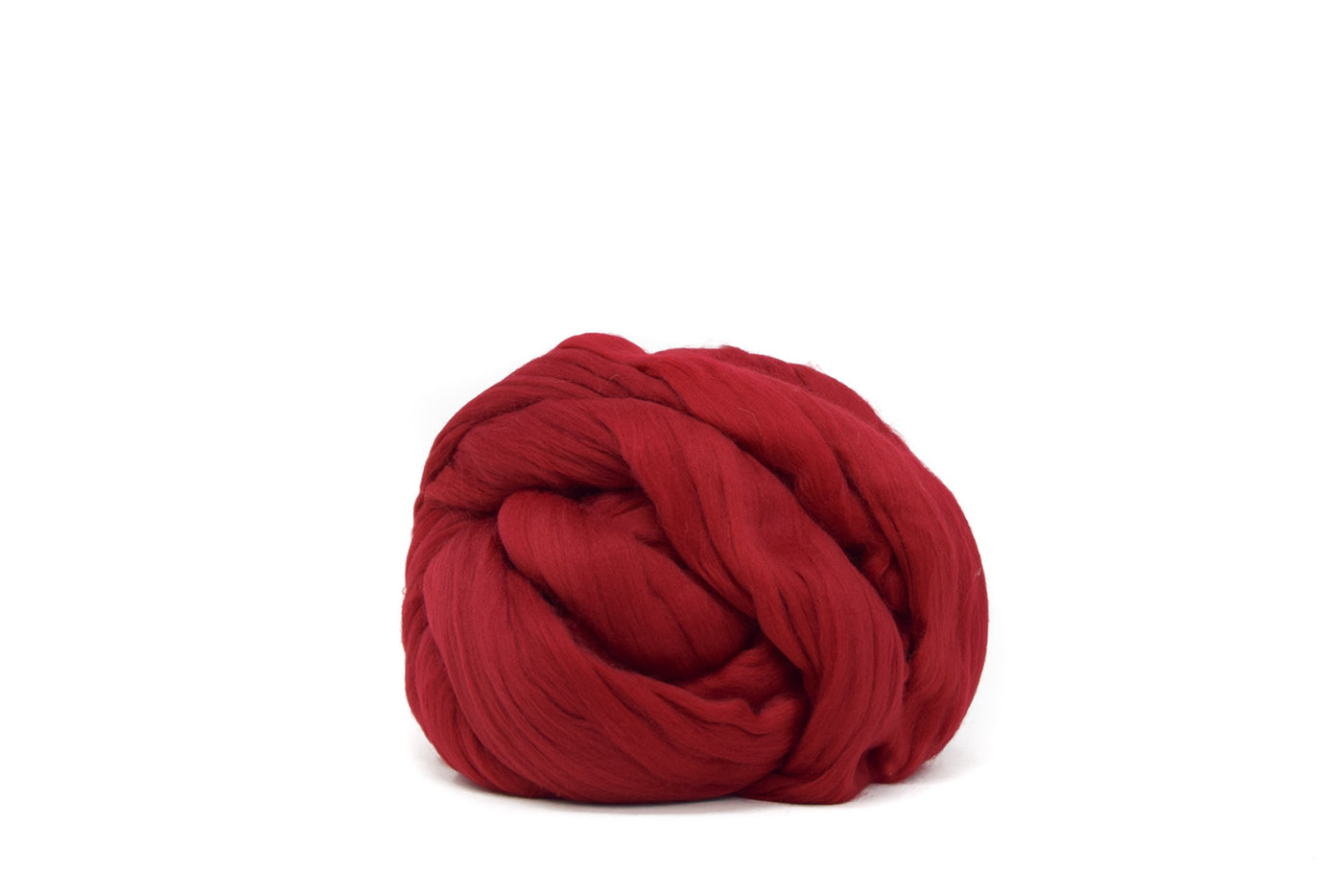 VEGAN ROVING WOOL - CHERRY