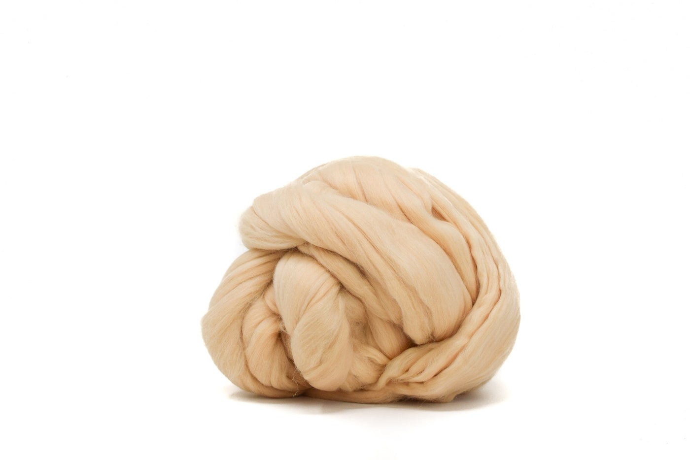 VEGAN ROVING WOOL - CREAM