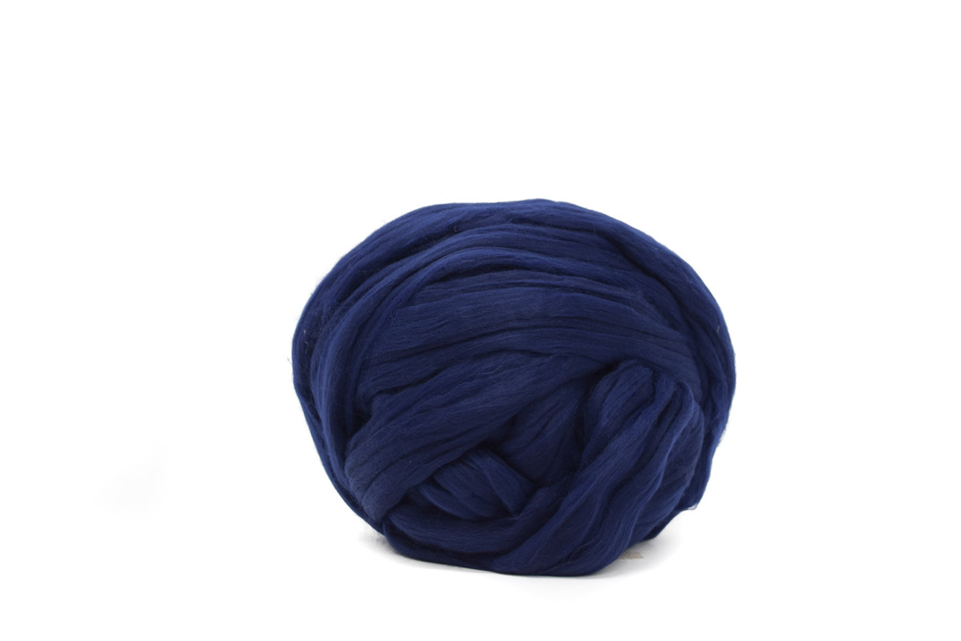 VEGAN ROVING WOOL - MIDNIGHT BLUE