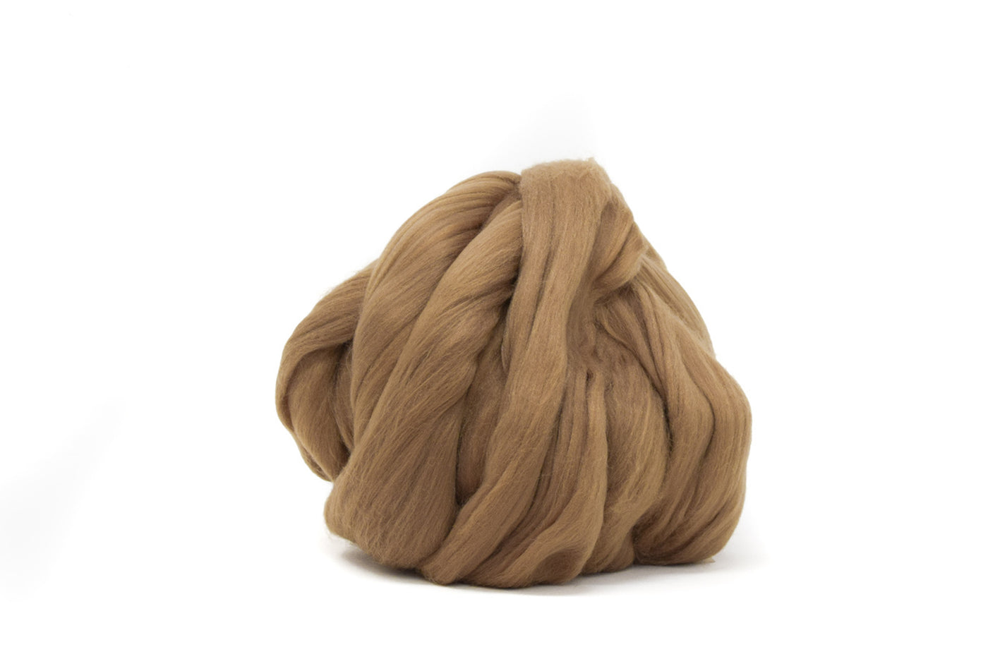 VEGAN ROVING WOOL - MOCHA