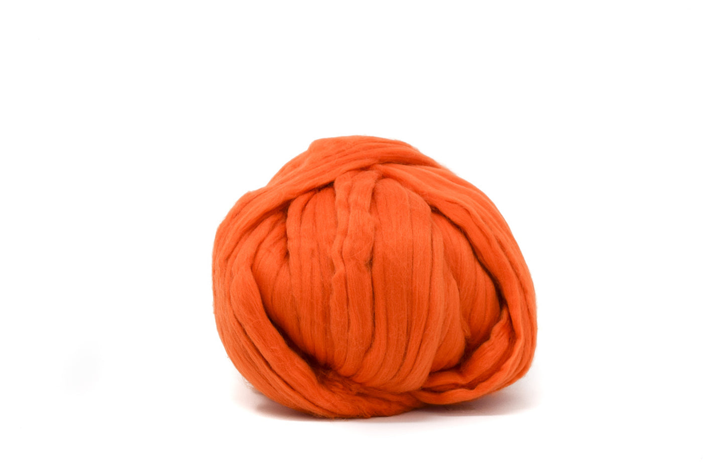 VEGAN ROVING WOOL - PAPAYA