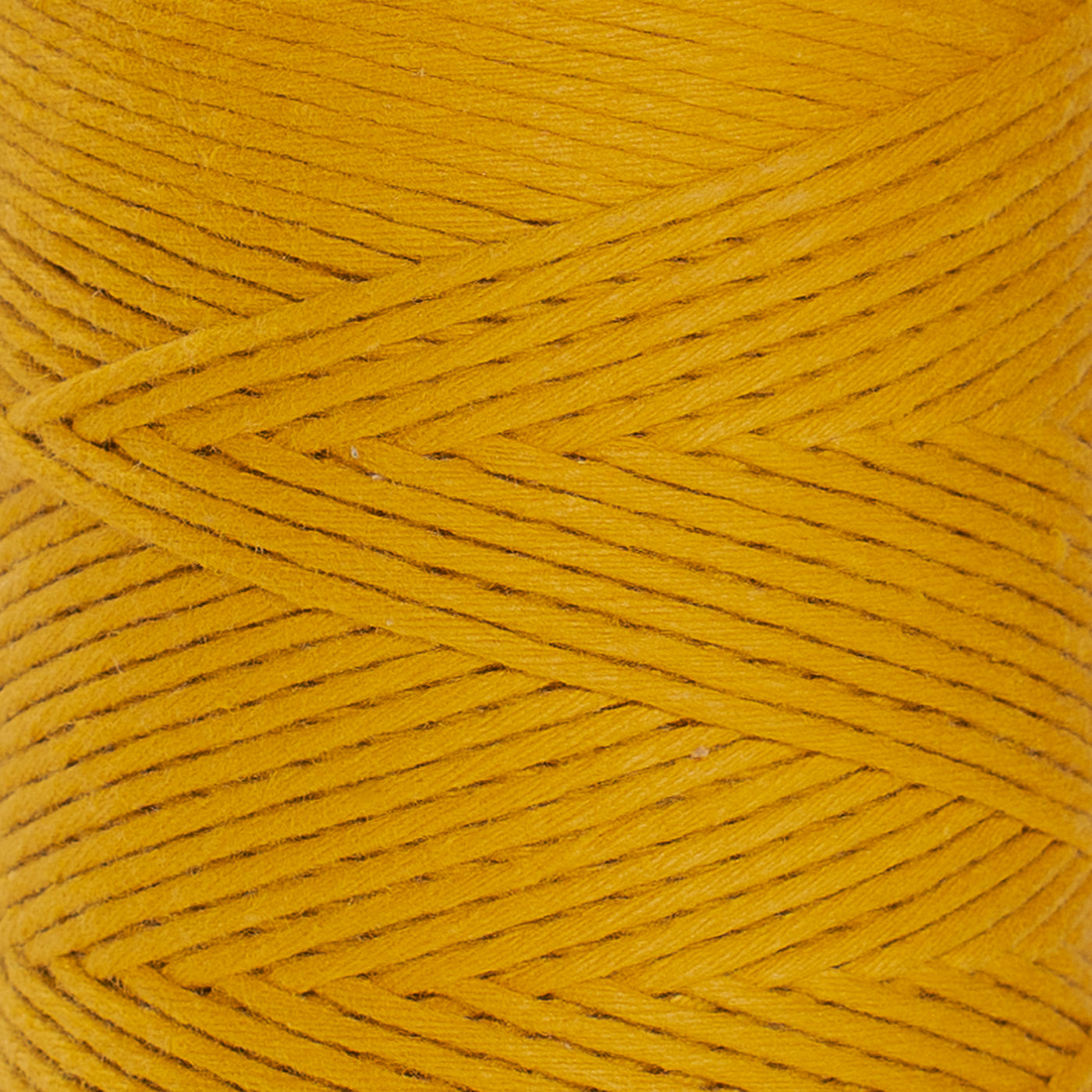 SOFT COTTON CORD ZERO WASTE 2 MM - 1 SINGLE STRAND - OCHER COLOR