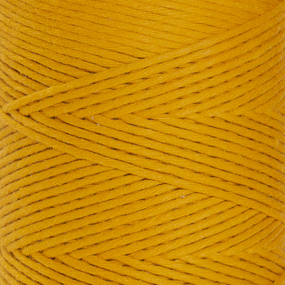 SOFT COTTON CORD ZERO WASTE 2 MM - 1 SINGLE STRAND - OCHER COLOR