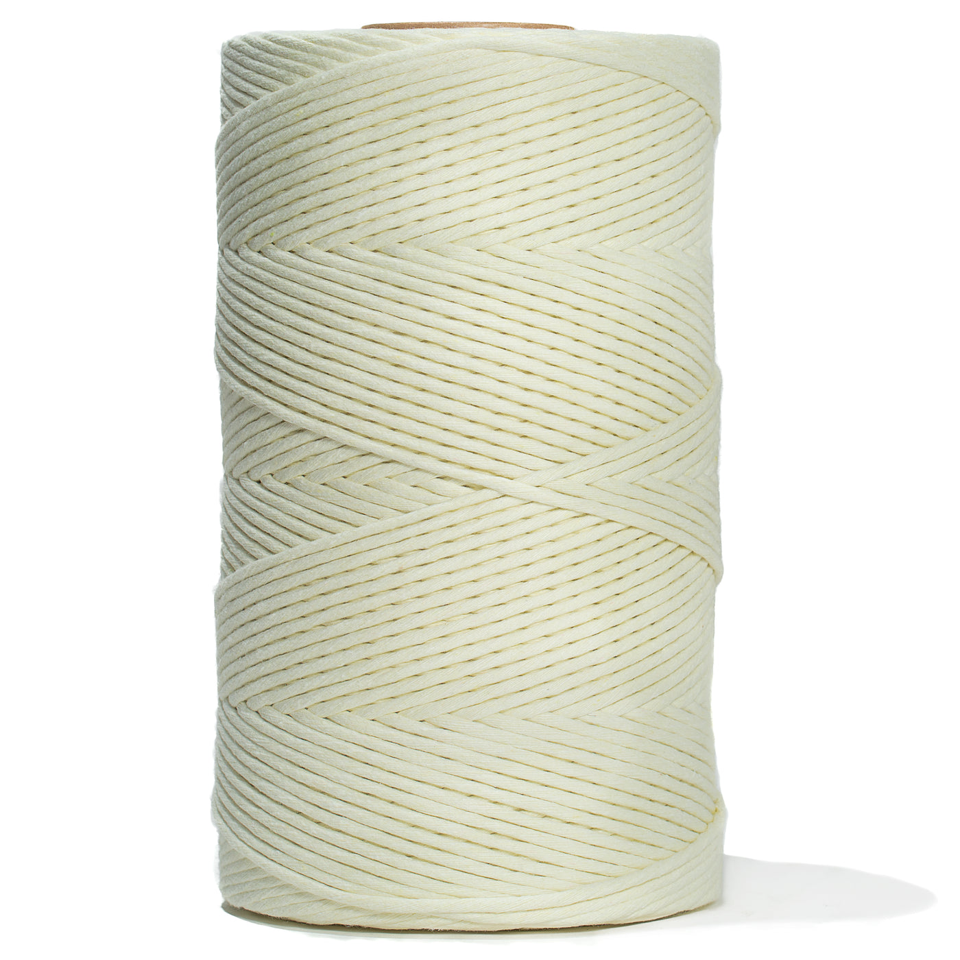 SOFT COTTON CORD ZERO WASTE 4 MM - 1 SINGLE STRAND - ICE LEMON COLOR