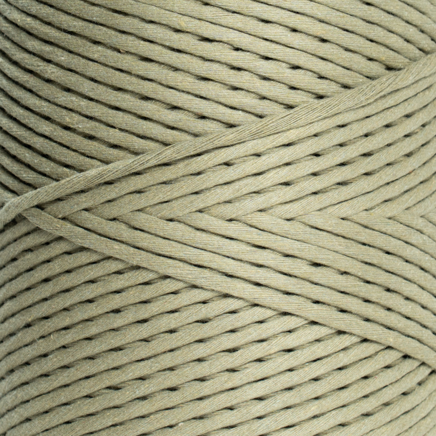 SOFT COTTON CORD ZERO WASTE 4 MM - 1 SINGLE STRAND - OREGANO COLOR