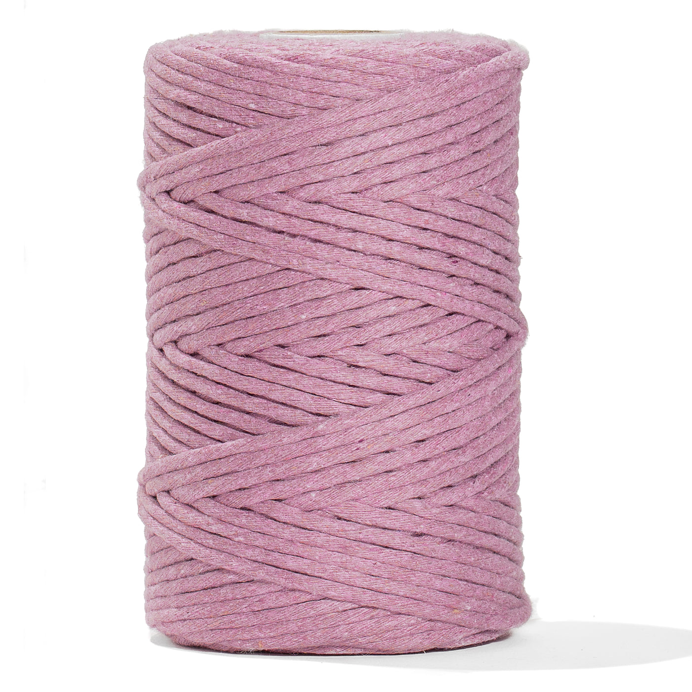 SOFT COTTON CORD ZERO WASTE 4 MM - 1 SINGLE STRAND - PRIMROSE COLOR