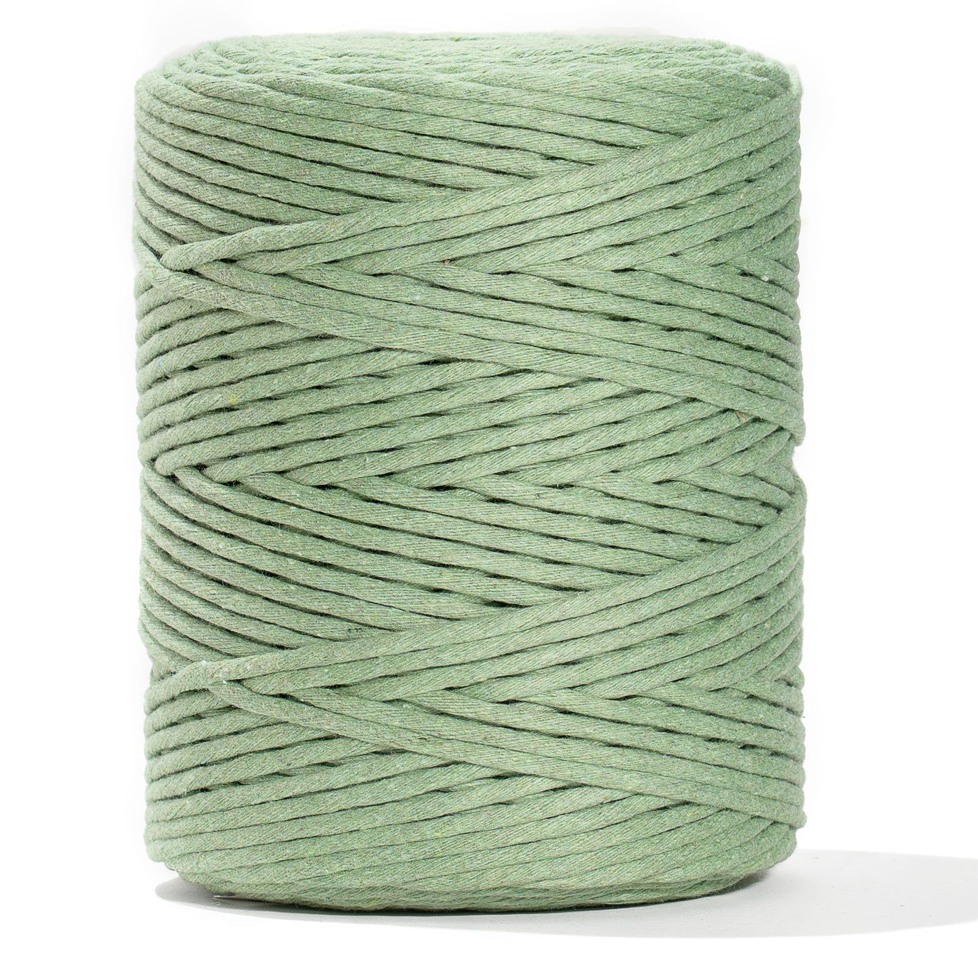 SOFT COTTON CORD ZERO WASTE 4 MM - 1 SINGLE STRAND - CACTUS COLOR