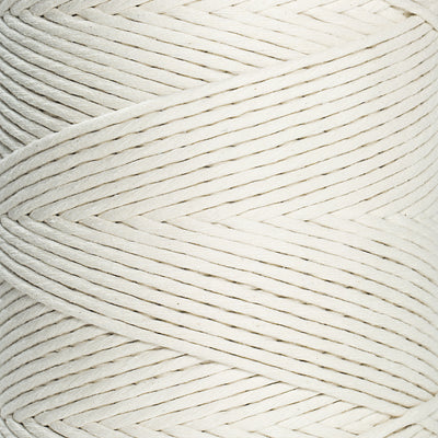 SOFT COTTON CORD ZERO WASTE 4 MM - 1 SINGLE STRAND - NATURAL COLOR