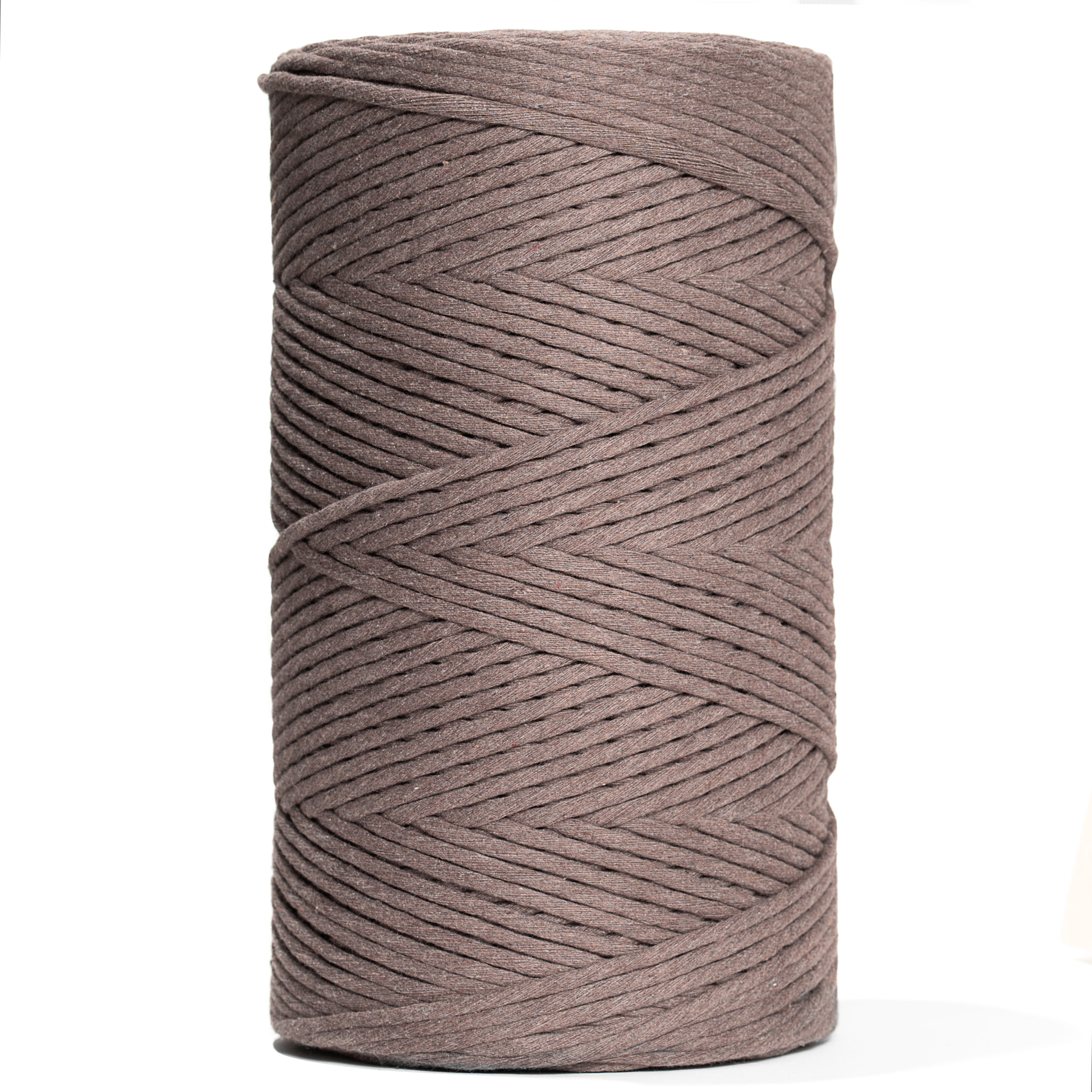 Soft Cotton Cord Zero Waste 4mm Single Strand - Oat Color