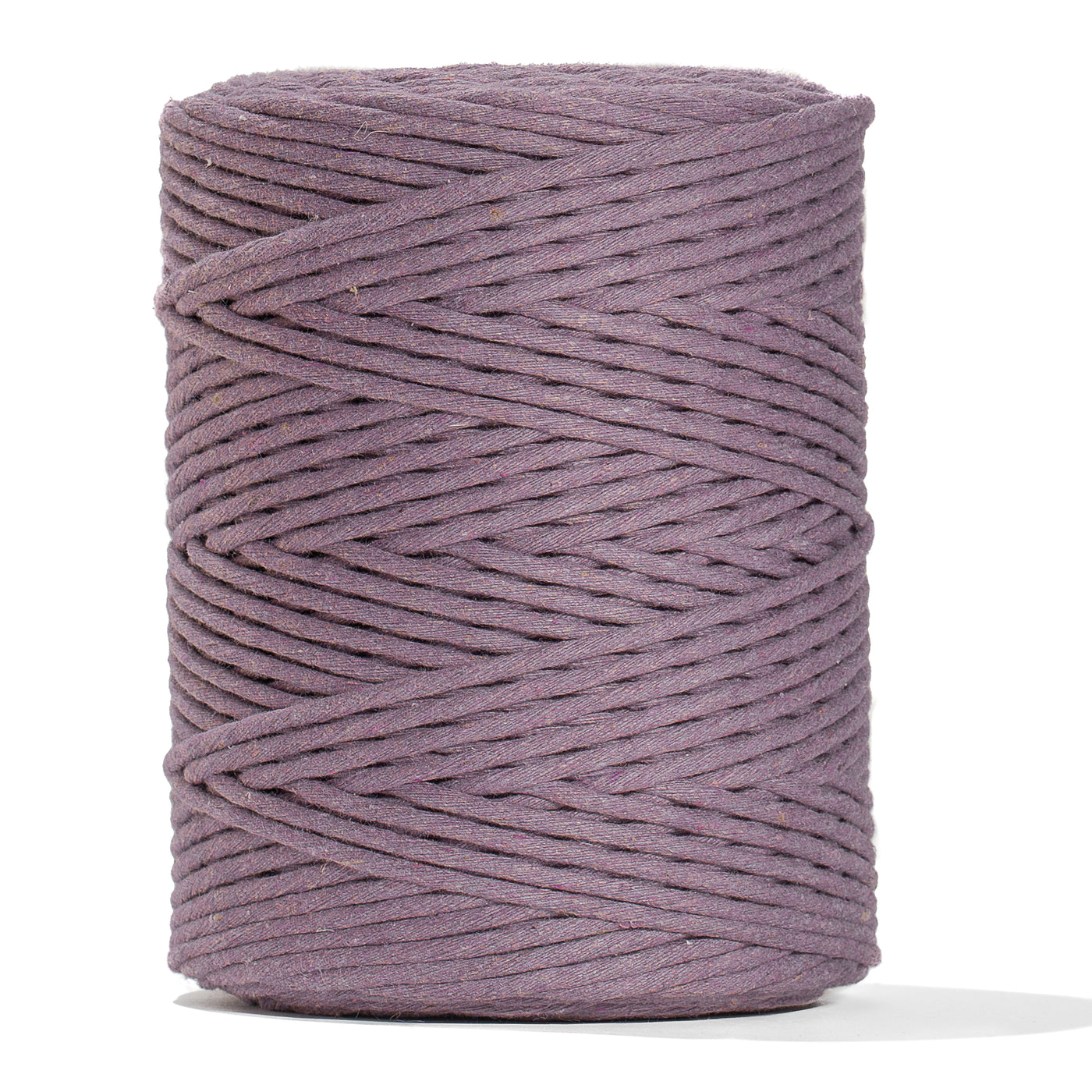 SOFT COTTON CORD ZERO WASTE 4 MM - 1 SINGLE STRAND - LAVENDER COLOR