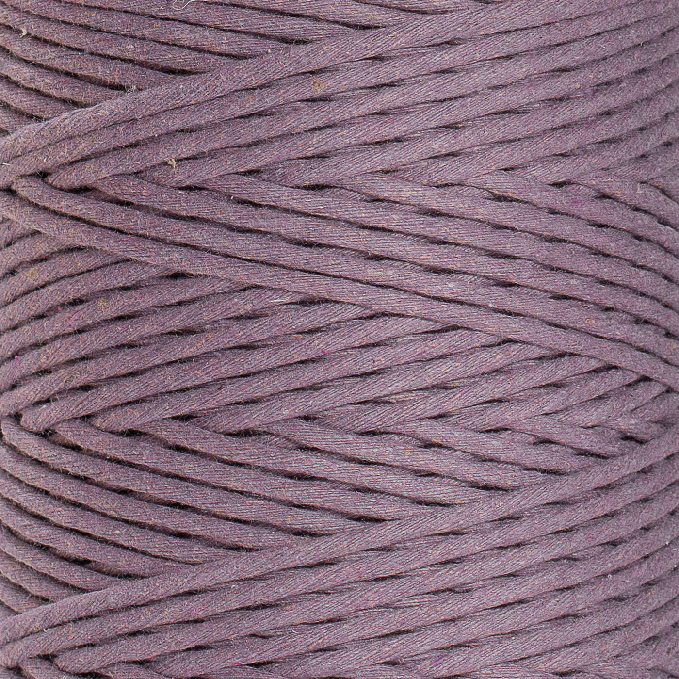 SOFT COTTON CORD ZERO WASTE 4 MM - 1 SINGLE STRAND - LAVENDER COLOR