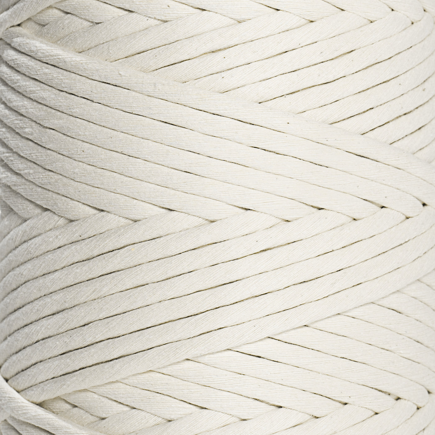 MACRAME COTTON ROPE 5 MM - 3 PLY - NATURAL COLOR – GANXXET