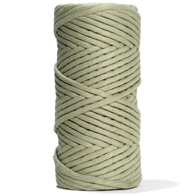 JUMBO SOFT COTTON CORD ZERO WASTE 8 MM - 1 SINGLE STRAND - OREGANO COLOR