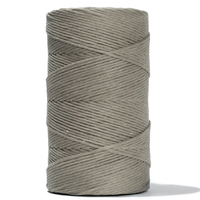 SOFT COTTON CORD ZERO WASTE 4 MM - 1 SINGLE STRAND - TAUPE COLOR