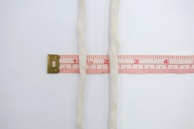 soft cotton cord 6mm - Natural Color