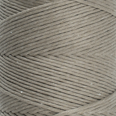 SOFT COTTON CORD ZERO WASTE 4 MM - 1 SINGLE STRAND - TAUPE COLOR