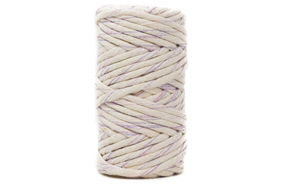 SPARKLING TINY SPOOLS - SOFT COTTON CORD ZERO WASTE 4 MM 1 STRAND