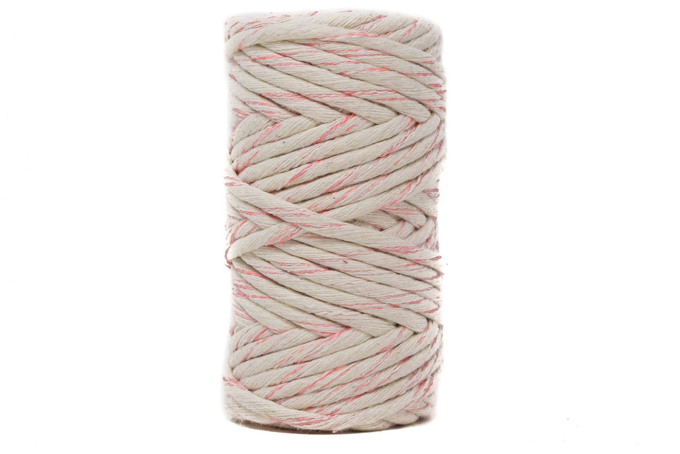 SPARKLING TINY SPOOLS - SOFT COTTON CORD ZERO WASTE 4 MM 1 STRAND