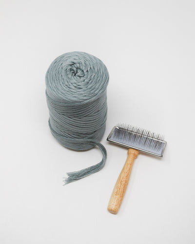 MACRAME CORD FRINGE BRUSH