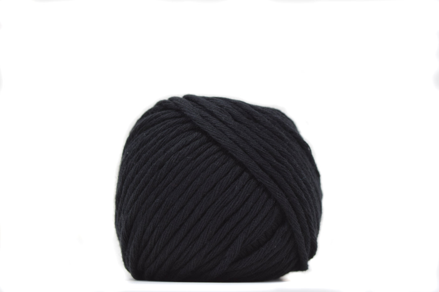 MACRAME COTTON BALL 2.5 MM - BLACK COLOR – GANXXET