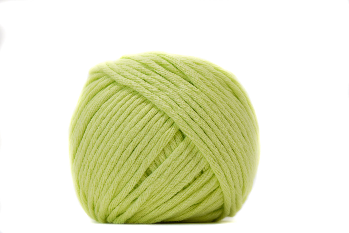 ORGANIC COTTON BALL 2MM - LIME COLOR