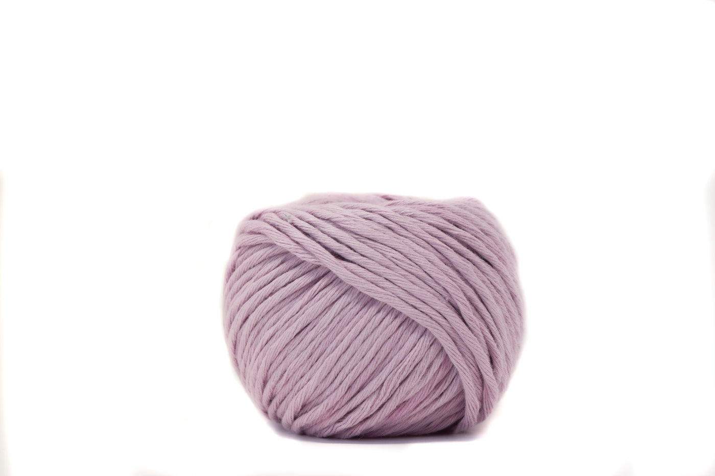 ORGANIC COTTON BALL 2MM - MAUVE COLOR