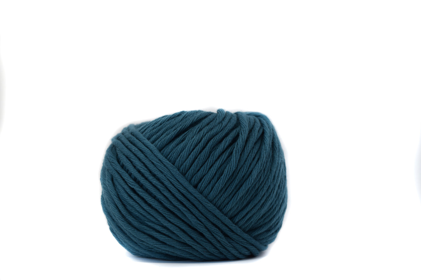 ORGANIC COTTON BALL 2MM - TEAL COLOR