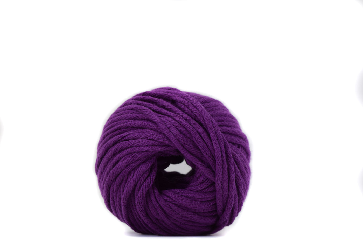 ORGANIC COTTON BALL  2MM -  VIOLET COLOR