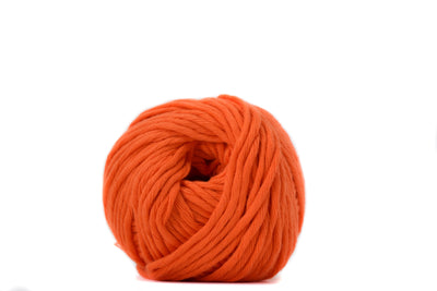 ORGANIC COTTON BALL 2MM - PAPAYA COLOR