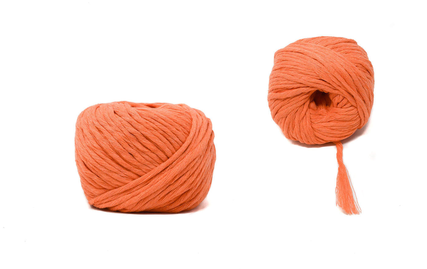 COTTON BALL ZERO WASTE 3 MM - ORANGE COLOR
