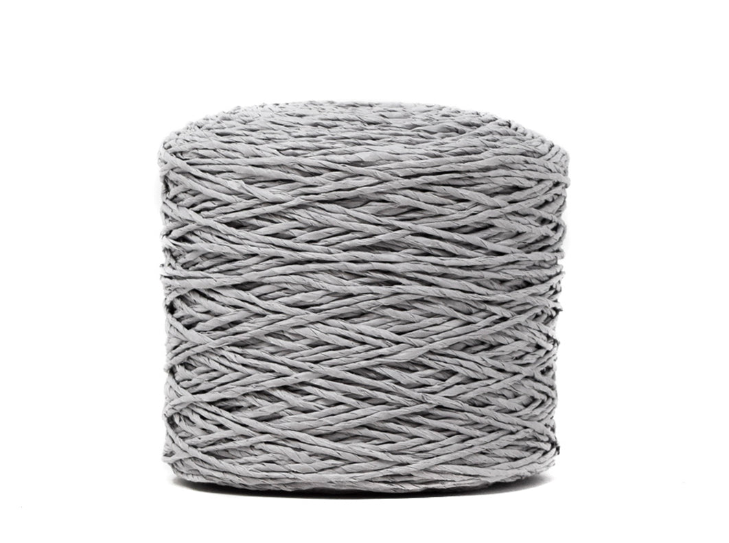 RAFFIA PAPER - LIGHT GRAY COLOR