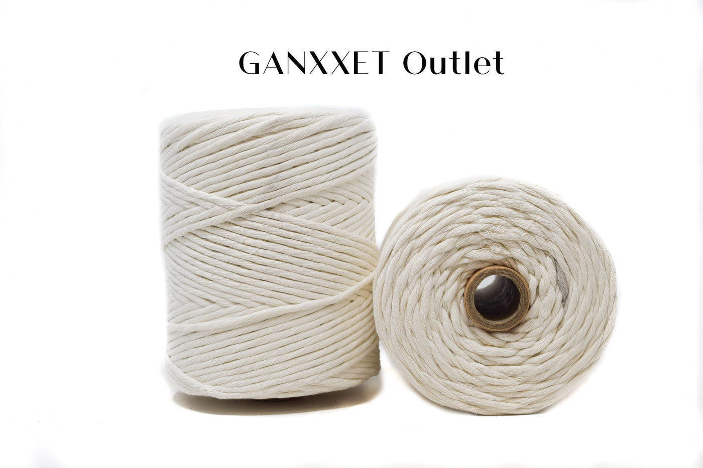 OUTLET SOFT COTTON CORD ZERO WASTE 4 MM - 1 SINGLE STRAND