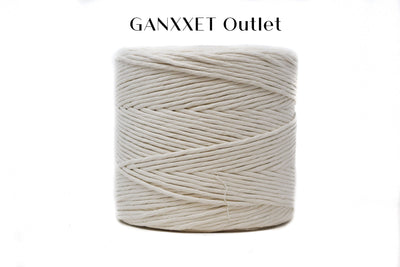 OUTLET SOFT COTTON CORD ZERO WASTE 4 MM - 1 SINGLE STRAND