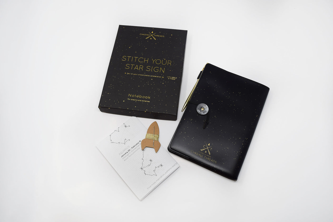 EMBROIDERY NOTEBOOK - STITCH YOUR STAR SIGN