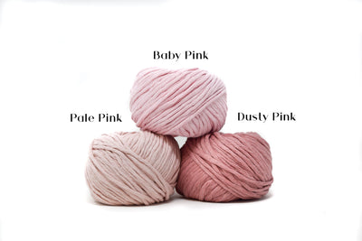 COTTON BALL ZERO WASTE 3 MM - DUSTY PINK COLOR