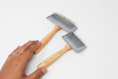 MACRAME CORD FRINGE BRUSH